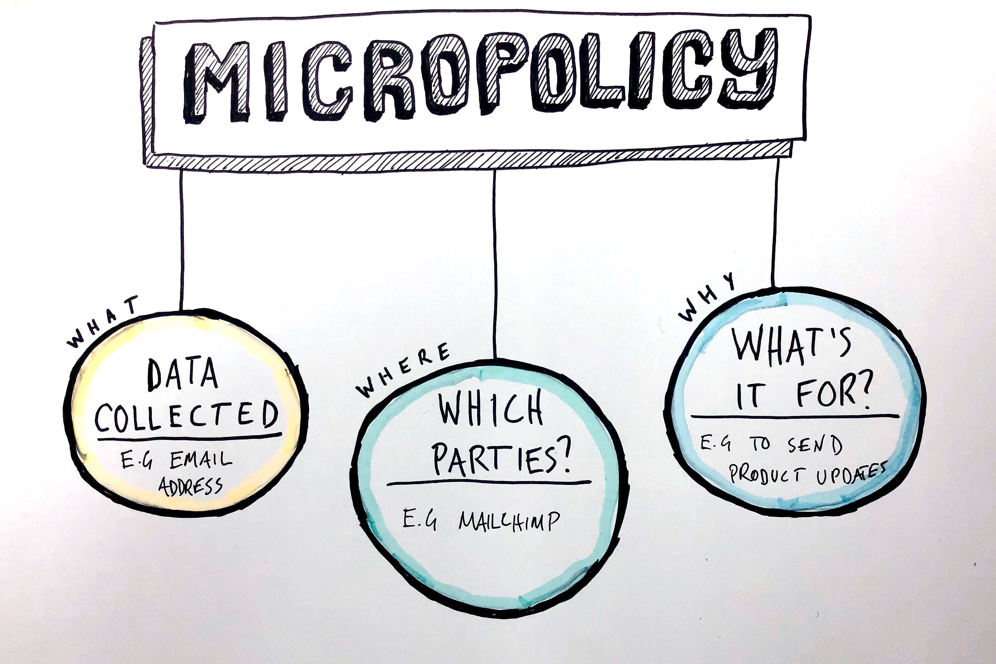 diagram showing what is contained within a Micropolicy